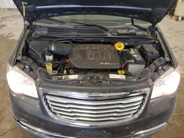 2C4RC1CG8GR199974 - 2016 CHRYSLER TOWN & COU TOURING L GRAY photo 12