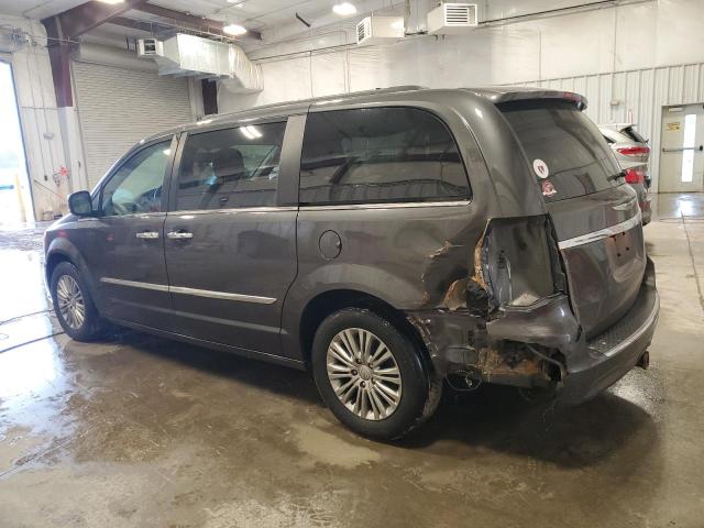 2C4RC1CG8GR199974 - 2016 CHRYSLER TOWN & COU TOURING L GRAY photo 2