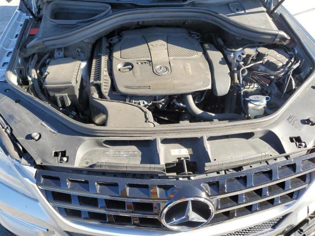 4JGDA5HB0FA500787 - 2015 MERCEDES-BENZ ML 350 4MATIC SILVER photo 12