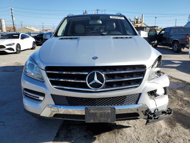 4JGDA5HB0FA500787 - 2015 MERCEDES-BENZ ML 350 4MATIC SILVER photo 5