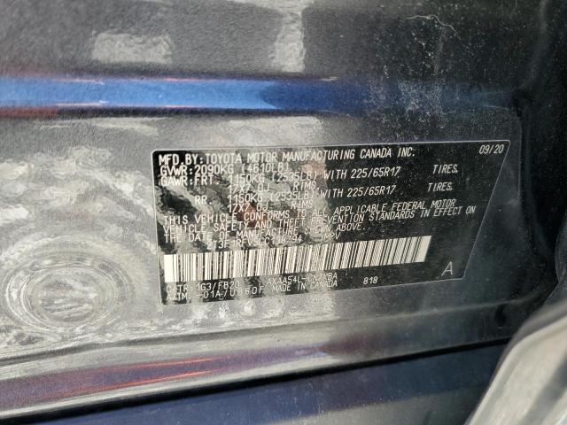 2T3F1RFV5LC138794 - 2020 TOYOTA RAV4 LE GRAY photo 13