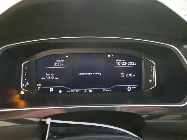 3VV3B7AX9KM126676 - 2019 VOLKSWAGEN TIGUAN SE Черный фото 9