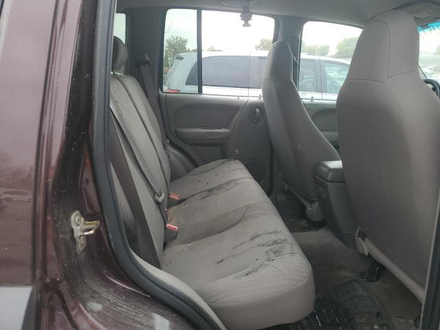 1J4GL48KX4W167806 - 2004 JEEP LIBERTY SPORT Lila Foto 10