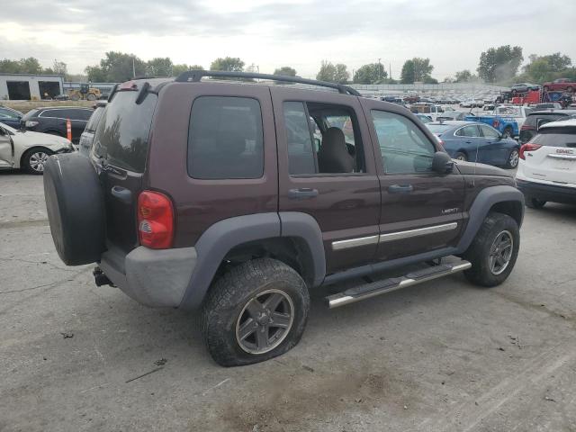 1J4GL48KX4W167806 - 2004 JEEP LIBERTY SPORT Lila Foto 3