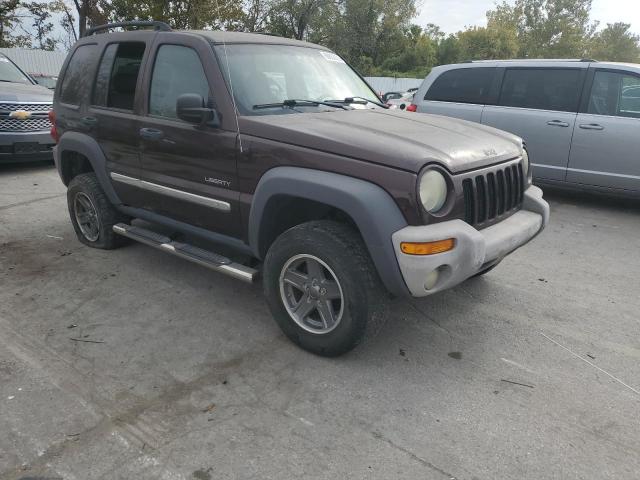 1J4GL48KX4W167806 - 2004 JEEP LIBERTY SPORT Lila Foto 4