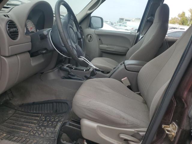 1J4GL48KX4W167806 - 2004 JEEP LIBERTY SPORT Lila Foto 7