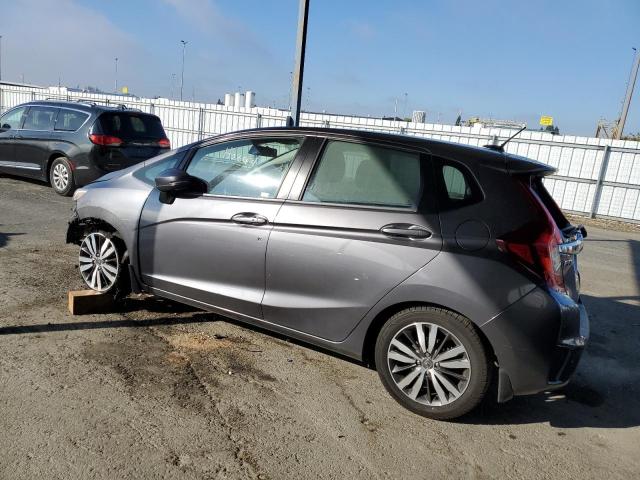 3HGGK5H81FM740129 - 2015 HONDA FIT EX GRAY photo 2
