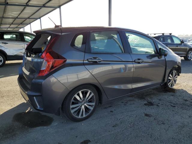 3HGGK5H81FM740129 - 2015 HONDA FIT EX GRAY photo 3