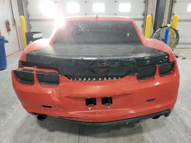 2G1FB1E35D9239805 - 2013 CHEVROLET CAMARO LT წითელი ფოტო 6