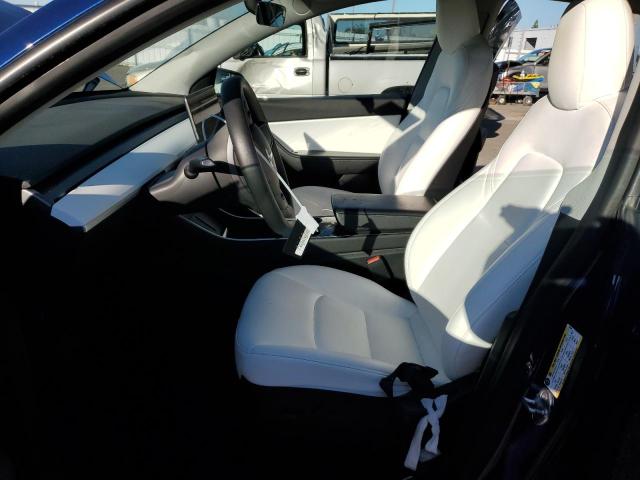 5YJYGDEE2LF056280 - 2020 TESLA MODEL Y BLUE photo 7