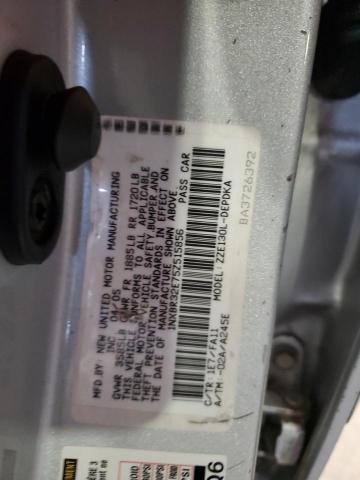 1NXBR32E75Z515856 - 2005 TOYOTA COROLLA CE 灰色 照片 12