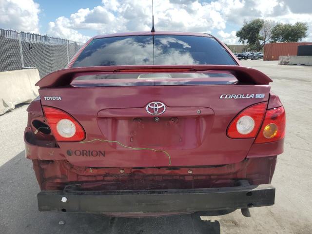 1NXBR32E17Z899930 - 2007 TOYOTA COROLLA CE 红色 照片 6