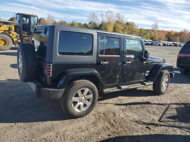 1C4HJWEG5CL202201 - 2012 JEEP WRANGLER UNLIMITED SAHARA შავი ფოტო 3