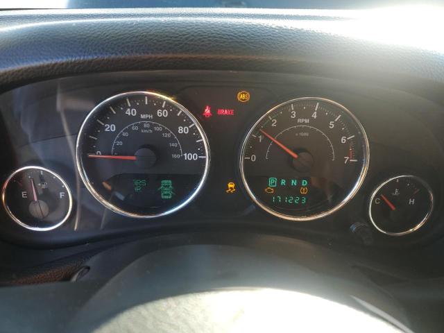 1C4HJWEG5CL202201 - 2012 JEEP WRANGLER UNLIMITED SAHARA შავი ფოტო 9