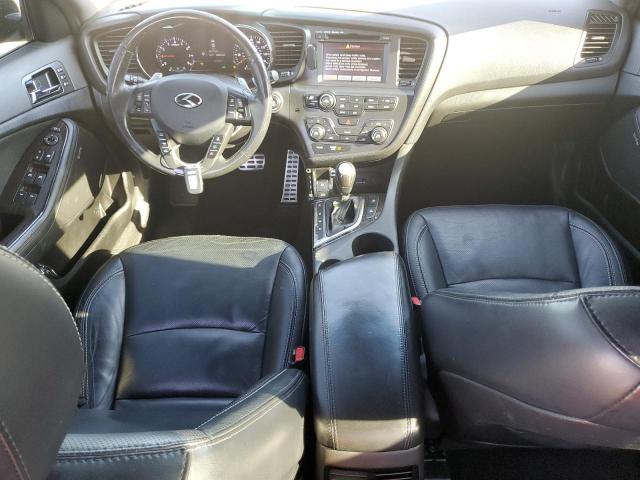 5XXGR4A69DG225813 - 2013 KIA OPTIMA SX BLACK photo 8