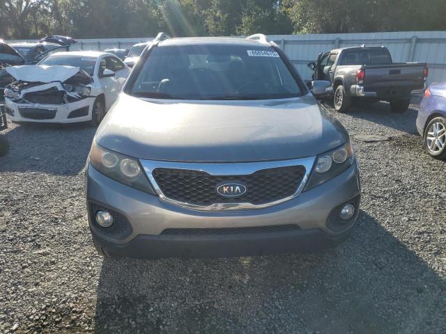 5XYKU4A20DG324442 - 2013 KIA SORENTO EX GRAY photo 5