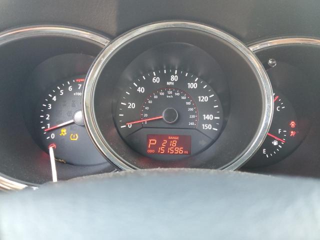 5XYKU4A20DG324442 - 2013 KIA SORENTO EX GRAY photo 9