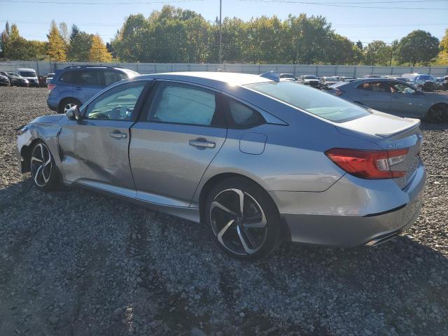 1HGCV1F31KA086181 - 2019 HONDA ACCORD SPORT ვერცხლისფერი ფოტო 2