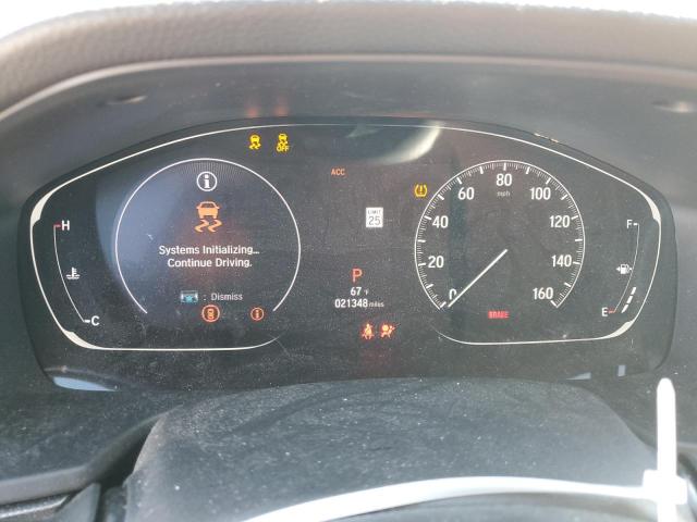 1HGCV1F31KA086181 - 2019 HONDA ACCORD SPORT ვერცხლისფერი ფოტო 9