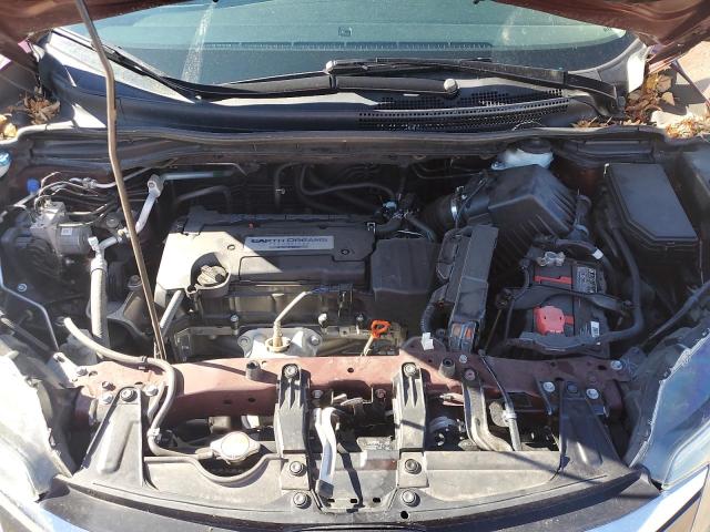 2HKRM4H59FH639380 - 2015 HONDA CR-V EX MAROON photo 12