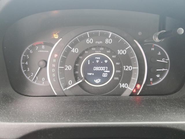 2HKRM4H59FH639380 - 2015 HONDA CR-V EX MAROON photo 9