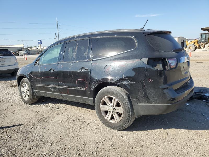 1GNKRGKD7EJ201152 - 2014 CHEVROLET TRAVERSE LT შავი ფოტო 2