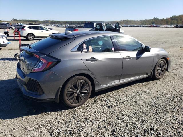 SHHFK7H55JU234231 - 2018 HONDA CIVIC EX GRAY photo 3