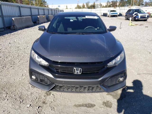 SHHFK7H55JU234231 - 2018 HONDA CIVIC EX GRAY photo 5