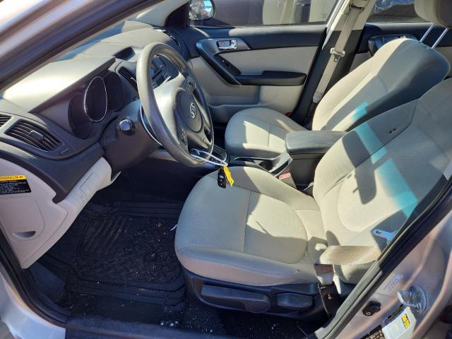 KNAFU4A25D5723743 - 2013 KIA FORTE EX Արծաթագույն լուսանկար 7