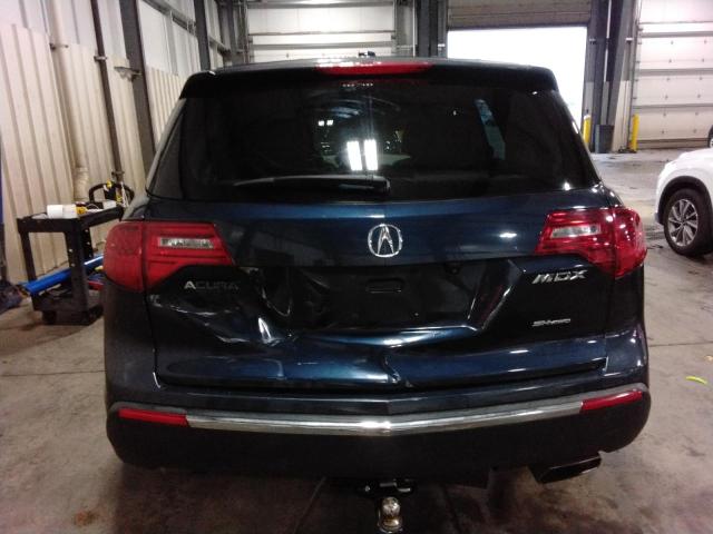 2HNYD2H42BH550903 - 2011 ACURA MDX TECHNOLOGY Көк фото 6