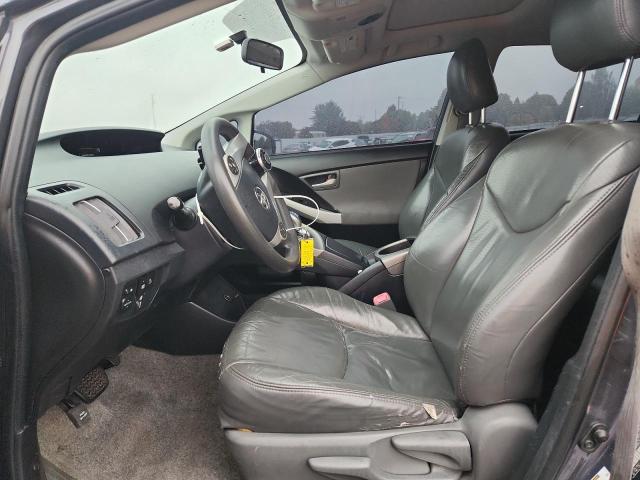 JTDKN3DU3D5682602 - 2013 TOYOTA PRIUS CHARCOAL photo 7