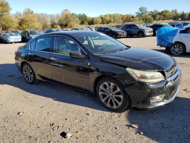 1HGCR2F5XEA013827 - 2014 HONDA ACCORD SPORT 黑色 照片 4