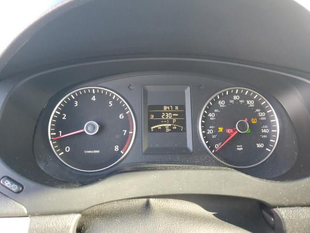 3VWD07AJ4EM241384 - 2014 VOLKSWAGEN JETTA SE Gris photo 9