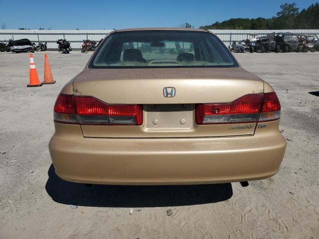 1HGCG16532A022901 - 2002 HONDA ACCORD EX TAN photo 6