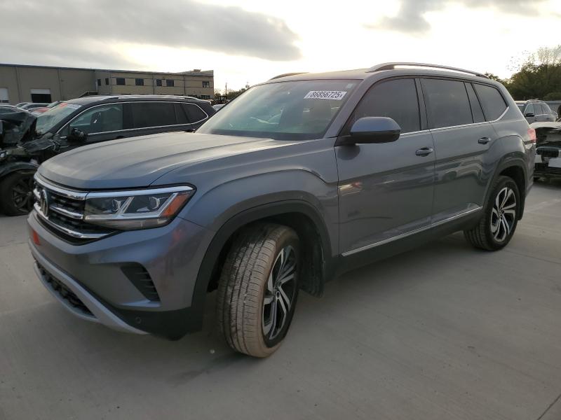 1V2BR2CA2NC524480 - 2022 VOLKSWAGEN ATLAS SEL Сірий фото 2