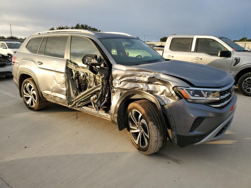 1V2BR2CA2NC524480 - 2022 VOLKSWAGEN ATLAS SEL Сірий фото 4