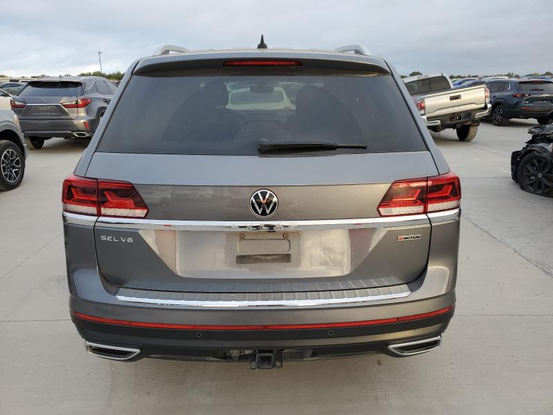 1V2BR2CA2NC524480 - 2022 VOLKSWAGEN ATLAS SEL Сірий фото 6