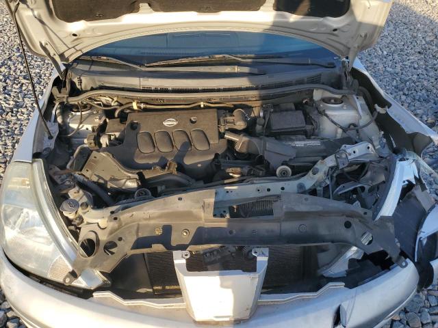 3N1BC1CPXAL389977 - 2010 NISSAN VERSA S ვერცხლისფერი ფოტო 11