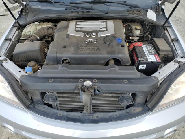 KNDJD733065636744 - 2006 KIA SORENTO EX SILVER photo 12