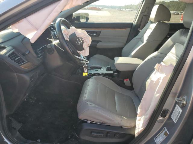 7FARW1H86HE011429 - 2017 HONDA CR-V EXL SILVER photo 7