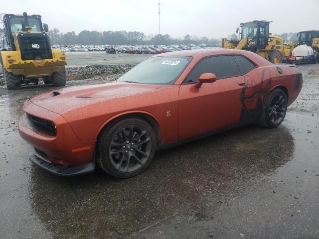 2C3CDZFJXLH243454 - 2020 DODGE CHALLENGER R/T SCAT PACK ORANGE photo 1