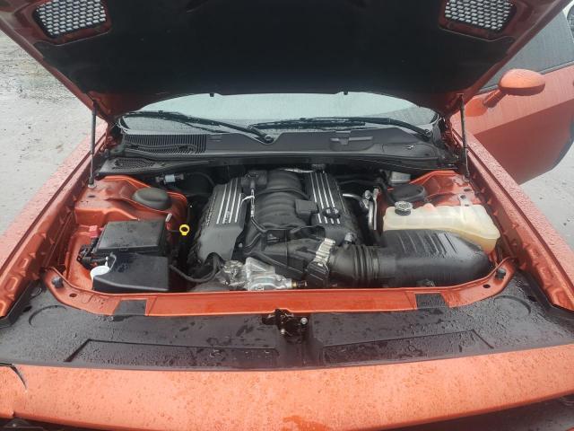 2C3CDZFJXLH243454 - 2020 DODGE CHALLENGER R/T SCAT PACK ORANGE photo 11