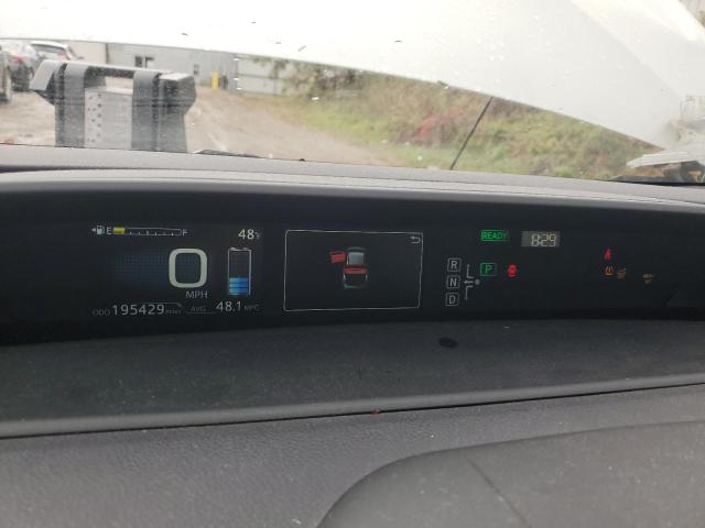 JTDKARFU3J3550717 - 2018 TOYOTA PRIUS WHITE photo 9