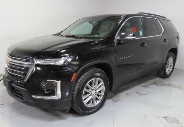 1GNERHKW4PJ201083 - 2023 CHEVROLET TRAVERSE LT BLACK photo 2