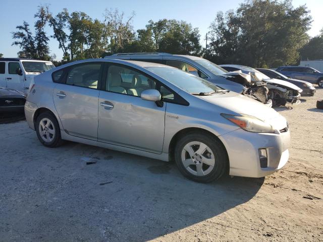 JTDKN3DU8B0284859 - 2011 TOYOTA PRIUS 银色 照片 4