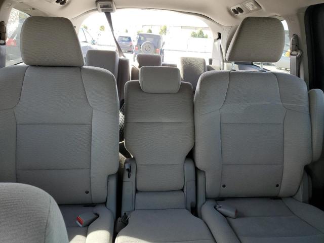 5FNRL5H42CB137353 - 2012 HONDA ODYSSEY EX BLACK photo 10