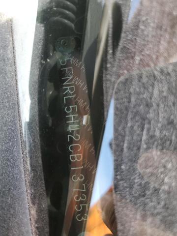 5FNRL5H42CB137353 - 2012 HONDA ODYSSEY EX BLACK photo 13