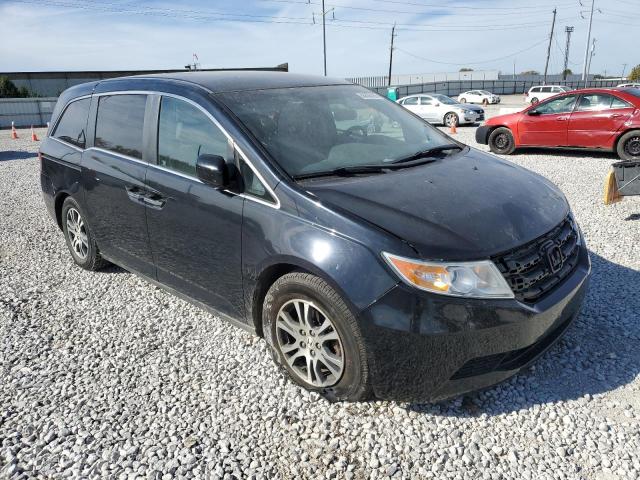 5FNRL5H42CB137353 - 2012 HONDA ODYSSEY EX BLACK photo 4