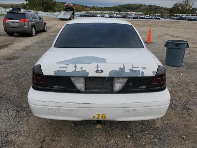 2FAHP71V29X100476 - 2009 FORD CROWN VICT POLICE INTERCEPTOR WHITE photo 6