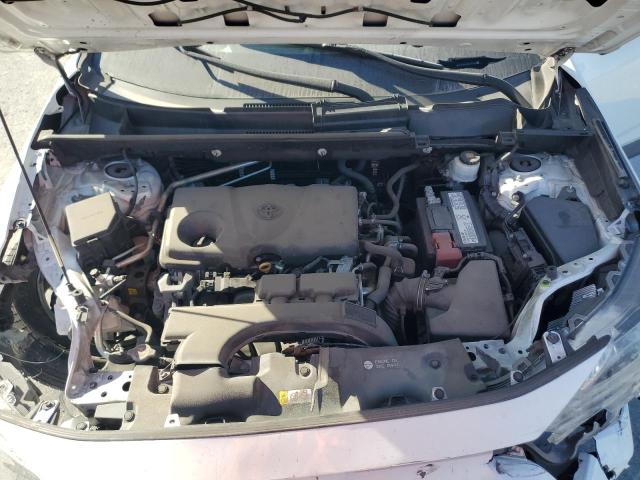 2T3P1RFV5KC017024 - 2019 TOYOTA RAV4 XLE WHITE photo 12